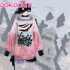 DokiDoki-R Game Prooject Sekaai Colorful Staage! Cosplay Akiyamaa Mizukii Costume IDSMAILE