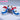 DokiDoki Game Cosplay Shoes Whte Blue Red Bow Boots