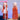 【Normal Ver Ready For Ship】DokiDoki Game Arknights Cosplay Haruka Wig Long Curly Light Pink Orange Gradient Hair