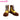 DokiDoki Game Cosplay Men Brown Yellow Shoes