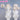 【Buns Ver Ready For Ship】DokiDoki Game Cosplay Wig Short / Long White Hair Detachable Buns