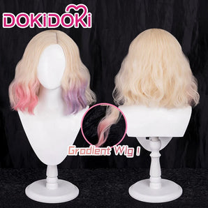 【Ready For Ship】DokiDoki TV  Cosplay Enid Sinclair Wig Wolf Girl Short Curly Hair