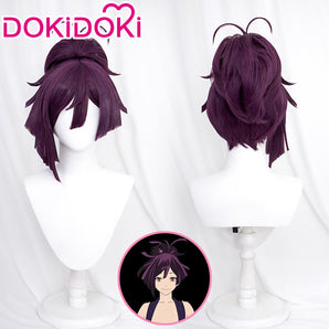 【Ready For Ship】DokiDoki Anime Cosplay Yuzuriha Cosplay Wig Purple Short