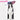 【In Stock】DokiDoki Game Honkai: Star Rail Cosplay The Dahlia Constance Wig Long Straight Black Purple Hair