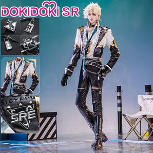 DokiDoki-SR Game Identity V Copslay Knight Costume Richard Sterling SRE Esports Team Idv