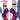 DokiDoki Tiifa Cosplay Shoes Women Purple Shoes High Heel