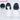 DokiDoki Anime Goodbye Lara Cosplay Mari Otsu Wig Short Straight Black Hair