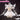 【In Stock】【Size XS-3XL】DokiDoki-N Anime Cosplay Costume White Dress Blue Heart White Angel