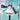 【IN STOCK】DokiDoki-R Cosplay Panda Girl Cute Dress Lolita Costume / Wig Long Blue Twist Braid Hair