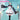 DokiDoki-R Cosplay Panda Girl Cute Dress Lolita Costume / Wig Long Blue Twist Braid Hair
