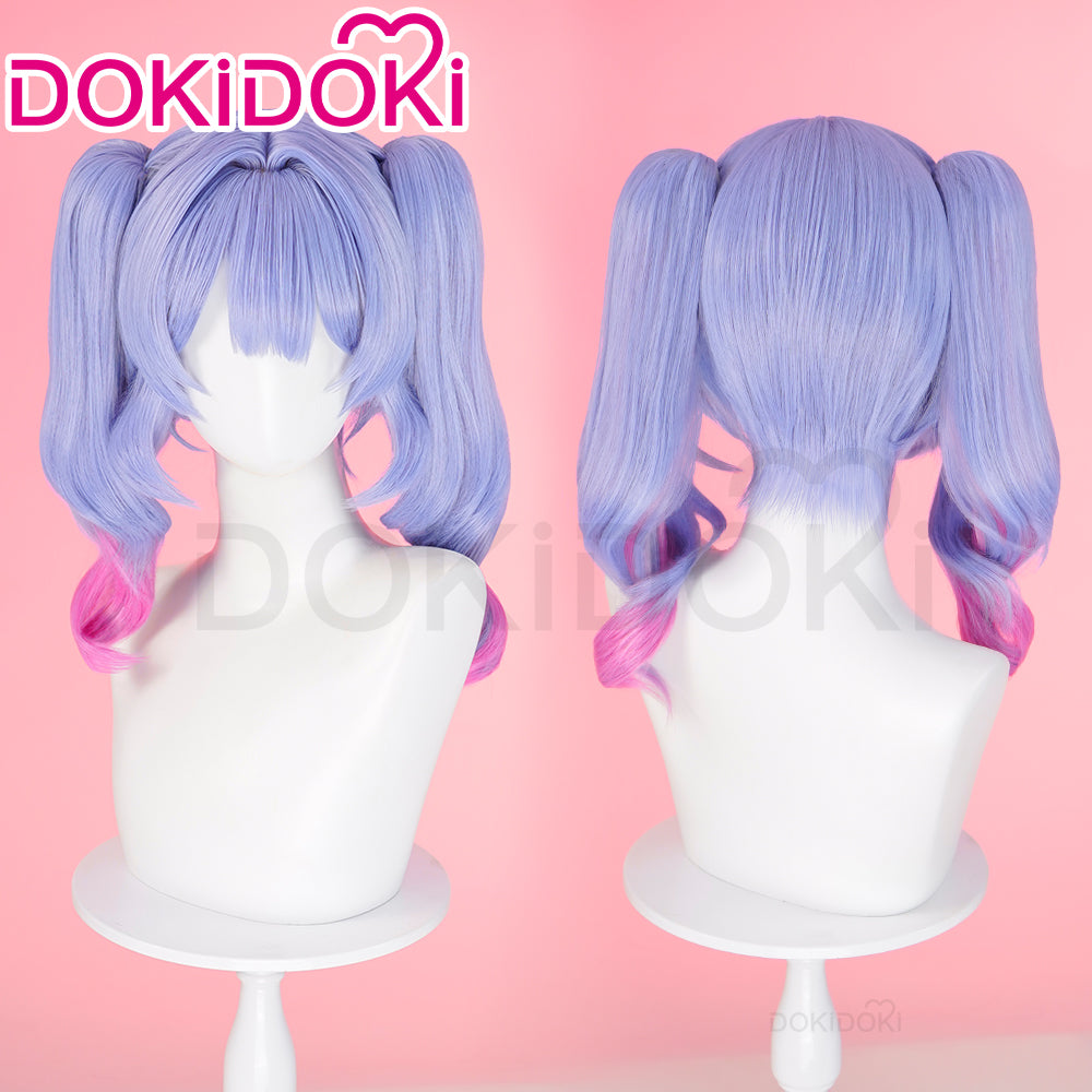 【Ready For Ship】DokiDoki VSINGER Rabbit Hole Cosplay Long Curly Blue P ...