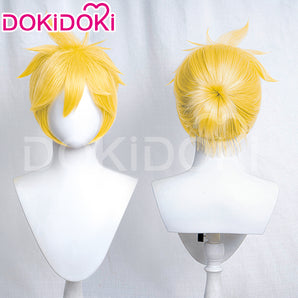 【Ready For Ship】DokiDoki Cosplay Cosplay Wig Yellow Short