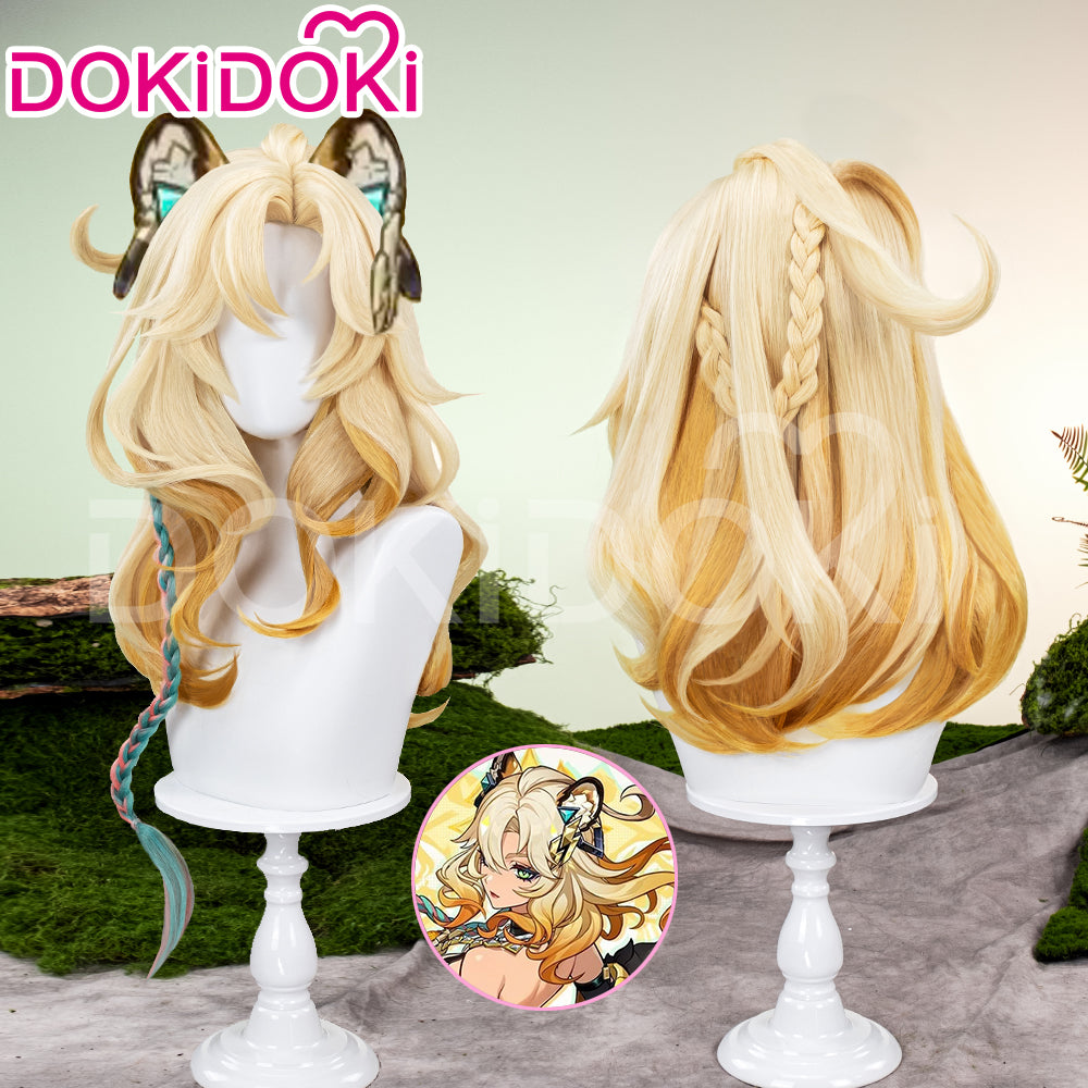 【Ready For Ship】DokiDoki Game Genshin Impact Xilonen Cosplay Wig /Fake ...