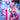 DokiDoki-R Game Cosplay Fox Costume Pink White Kimono Dress