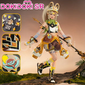 DokiDoki-SR Game Genshin Impact Cosplay Kachina Costume Natlan