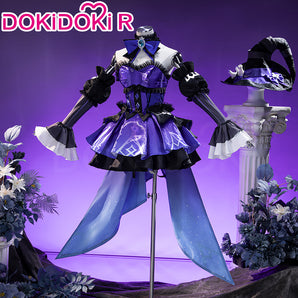 DokiDoki-R Game Genshin Impact Cosplay Miliastra Wonderland Luna II Legendary Set Skin Halloween Costume