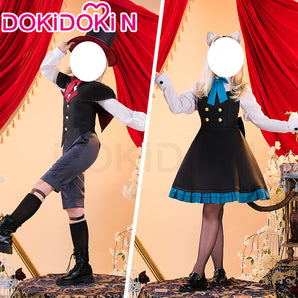 【Ready For Ship】【Last Batch】【Size XS-3XL】DokiDoki-N Game Genshin Impact Cosplay Kid Lyney / Lynette Costume Fontaine Young Ver.