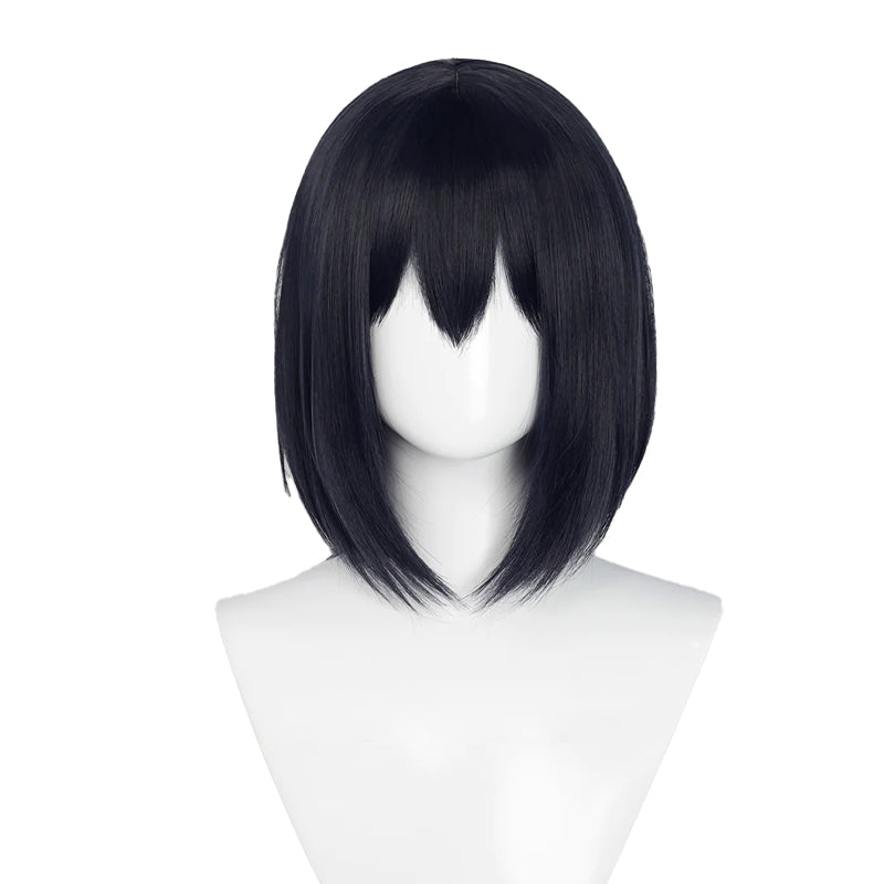 【Ready For Ship】DokiDoki Moive Cosplay Wig Black Short Straights Hair ...