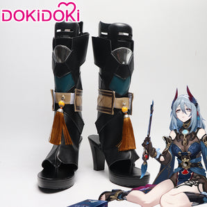 【In Stock】DokiDoki Game Honkai: Star Rail Cosplay Hanya Shoes Han Ya