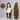 【Ready For Ship】DokiDoki Game Cosplay Wig Long Curly Brown Hair