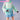 【Size XS-2XL】DokiDoki-R Game Cosplay Costume Rainy Day Green Costume