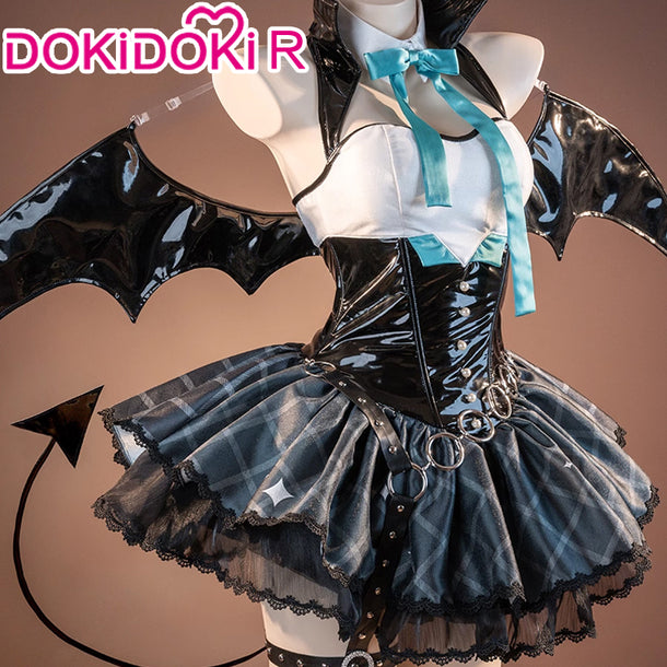 【In Stock】DokiDoki-R Cosplay Rascal the Raccoon Costume Devil Dress Ha ...