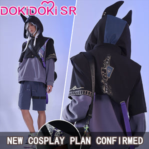 $1 Deposit =$5 Coupon DokiDoki-SR Game Genshin Impact Cosplay Cyno Costume Doujin Casual Wear Sumeru