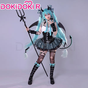 【In Stock】DokiDoki-R Cosplay Cosplay  Little Demon Raccoon Devil Cute Costume Halloween