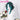 DokiDoki Game Genshin Impact Cosplay Xiao Wig Hair Short Green Wig