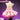 【Size XS-3XL】DokiDoki-R Music Project Cosplay Zombie Idol Costume Pink Dress Stage Outfit