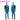 【Size XS-3XL】DokiDoki-N Movie Season 3 Cosplay Blue Man Costume Bodysuit