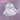 DokiDoki-R Game Cosplay White Dress Purple Ribbon Costume Formal Dress