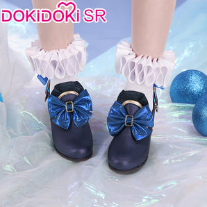 【Ready For Ship】DokiDoki-SR Game Genshin Impact Cosplay Focalors Shoes Furina Fontaine