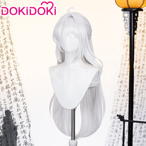 DokiDoki Game Zenless Zone Zero Cosplay Yixuan Wig Long Straight Yellow Hair Yi Xuan ZZZ