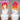 【Ready For Ship】DokiDoki Anime FLCL Cosplay Haruko Haruhara Wig Short Straight Yellow Pink Gradient Hair