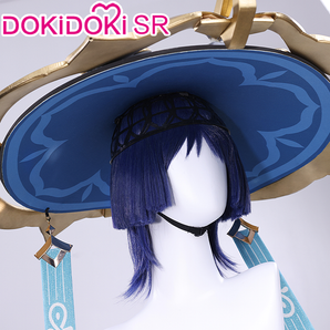 【Ready For Ship】DokiDoki-SR Game Genshin Impact Cosplay Wanderer Scaramouche Cosplay Hat