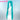 DokiDoki Cosplay Wig 2023 Racing Suits Style Long Straight Blue Hair