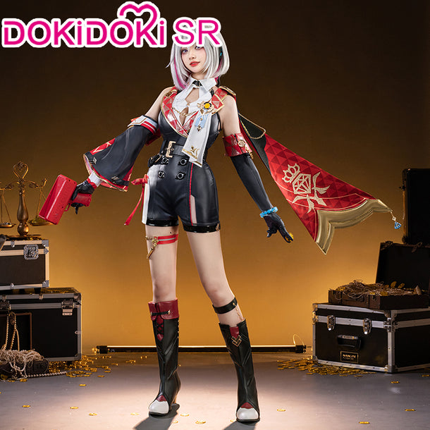 DokiDoki-SR Game Honkai: Star Rail Cosplay Topaz Costume / Shoes ...