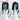 【Ready For Ship】DokiDoki Game Blue Archive Cosplay Tendou Alice Wig Long Straight Black Green Hair