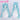 【Ready For Ship】DokiDoki Cosplay Wig 16th Anniversary Long Curly Blue Hair