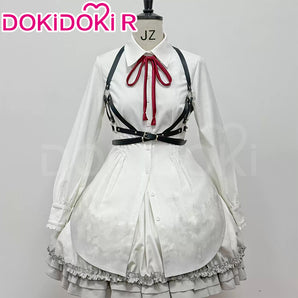 DokiDoki-R Game Prooject Sekaai Colorful Staage! Cosplay  Costume White