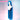 【Front Lace】【130 CM】DokiDoki Anime Game Cosplay Wig Long Straight Blue Hair