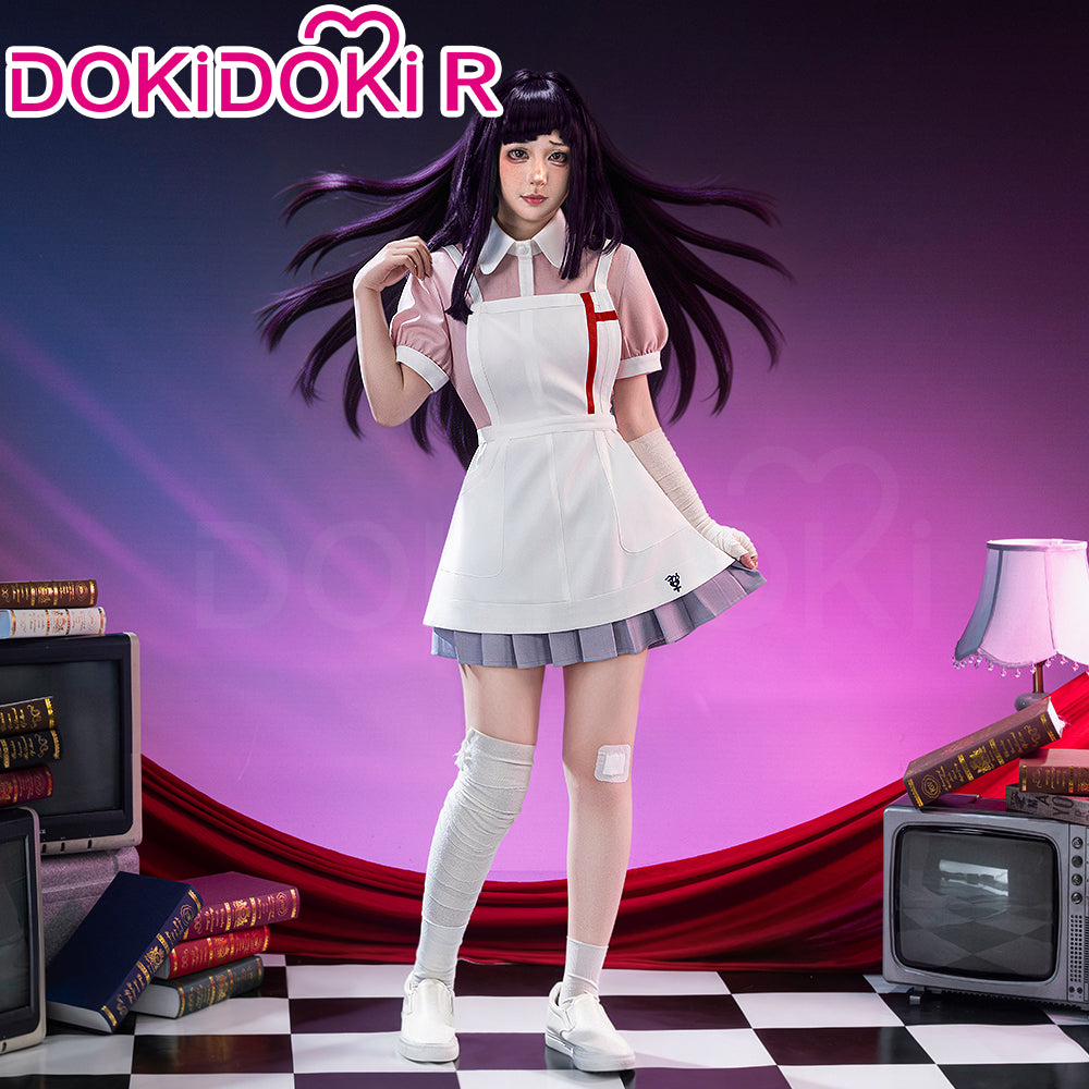 pink maid dress cosplay Pink and White Lace Maid Corset Dress Handmade Cosplay Outfit Custom Fit