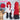 DokiDoki Game Honkai: Star Rail Cosplay Himeko · Nova Wig Long Curly Red Black Gradient Hair Young version Wig Short Curly Red Brown Gradient Hair Murata Himeko