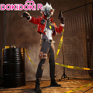 【Size S-3XL】Dokidoki-R Game Zenless Zone Zero Cosplay Billy the Kid Costume / Mask