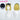 【Ready For Ship】DokiDoki Anime Chainsmoker Cat Cosplay Yakuneko Wig / Ears / Tail Short Straight Yellow Black Hair Yakuko Etsushimaru