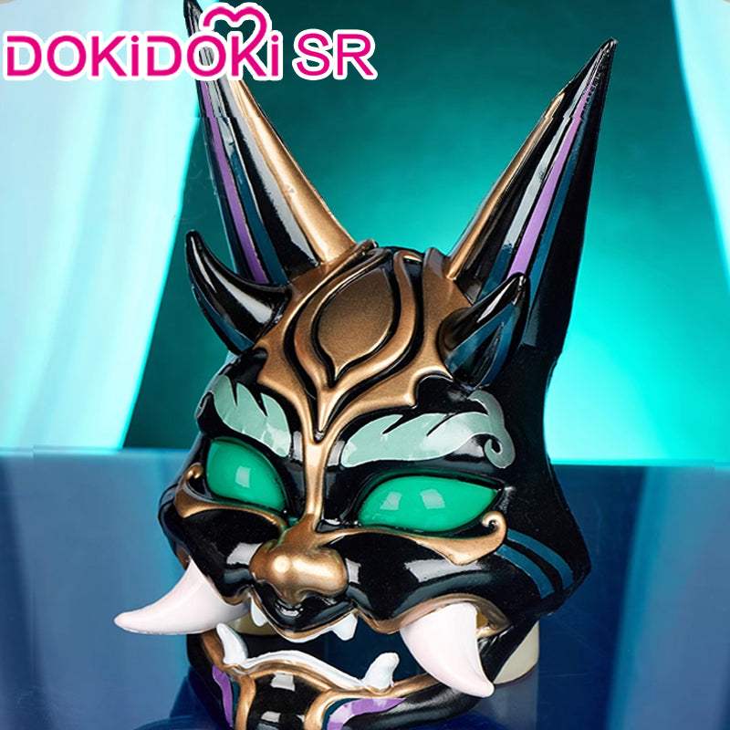 【Ready For Ship】DokiDoki-SR Game Genshin Impact Cosplay Xiao Mask Men ...