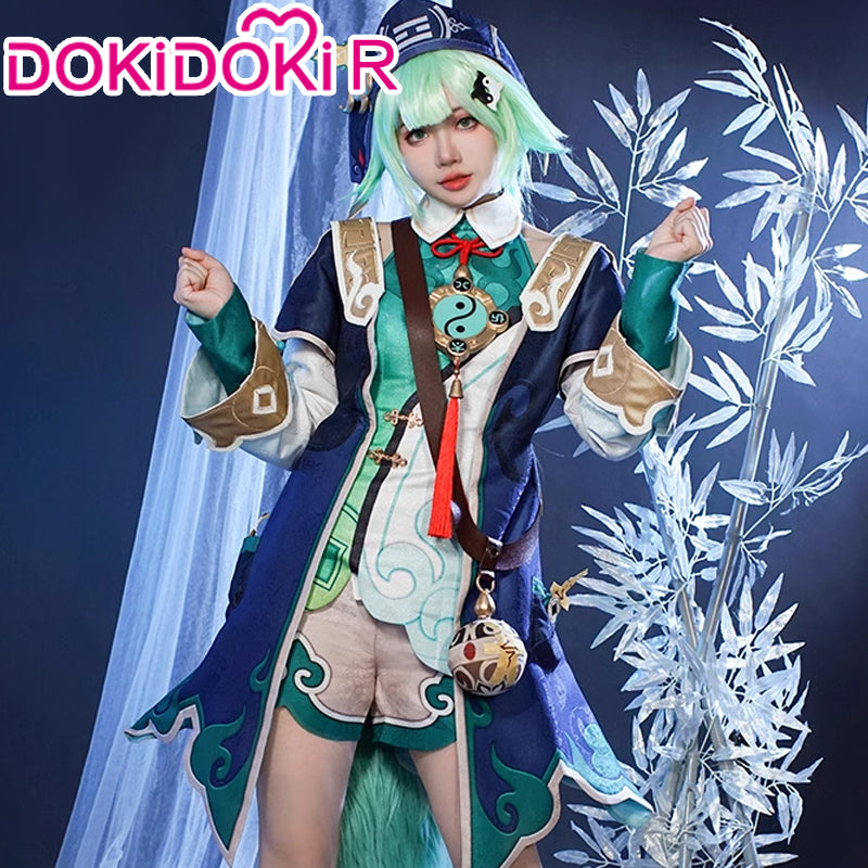 Honkai Star Rail HuoHuo Cosplay Costume Wig Dress Uniform Headwear