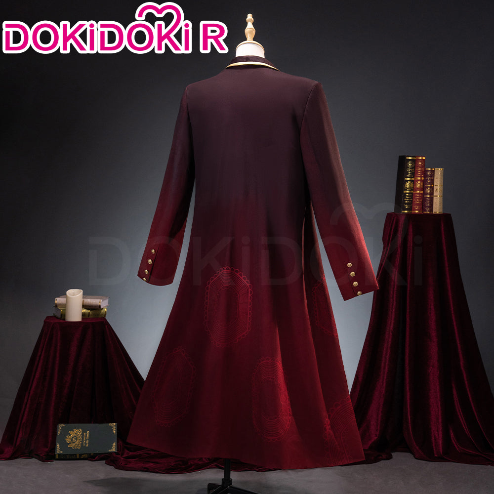 DokiDoki-R Game Cosplay Costume Red Long Coat Suit The Thumb, Costume Only-L-Order Processing Time Refer to Description Page DokiDoki-R Game Cosplay Costume Red Long Coat Suit The Thumb, Costume Only-L-Order Processing Time Refer to Description Page