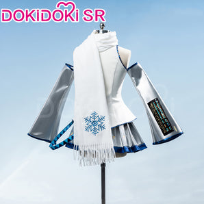 【Glowing】【Size XS-XL】DokiDoki-SR Cosplay Costume Snow Dress Suit White